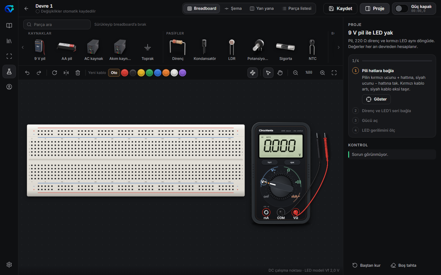 CircuVanta Lab screen