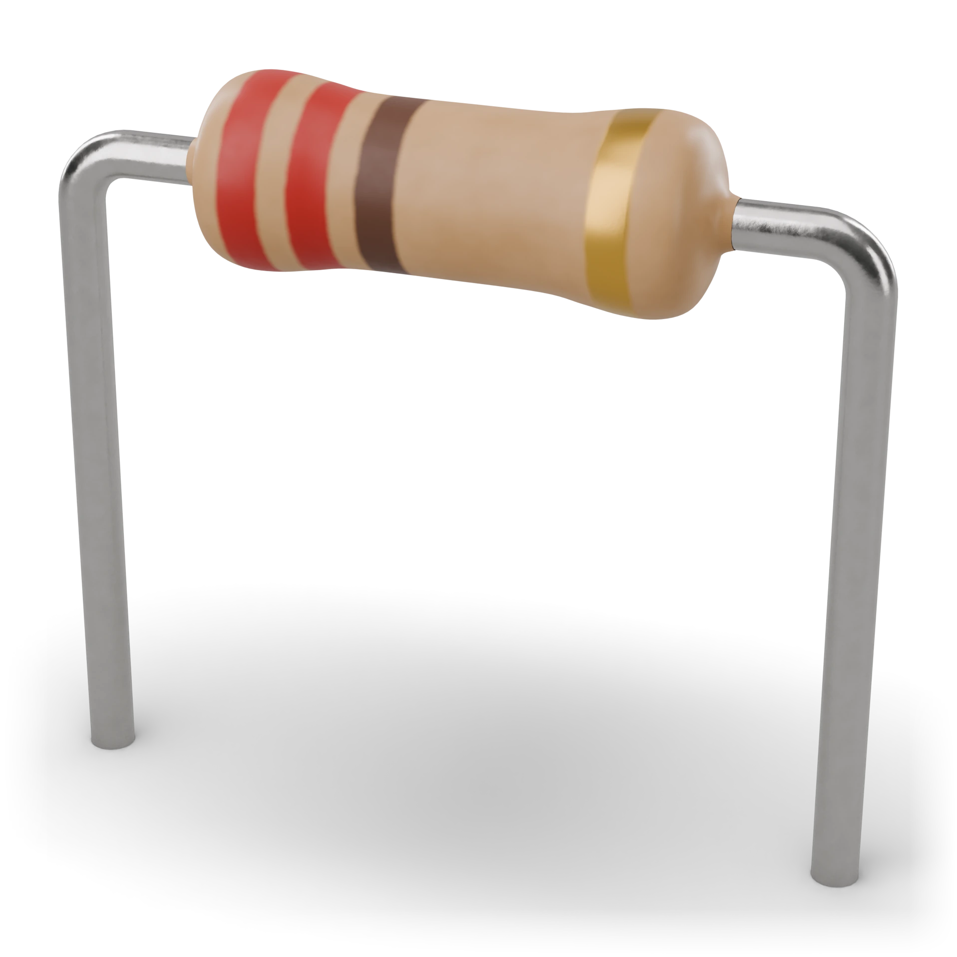 Carbon film resistor · Exterior