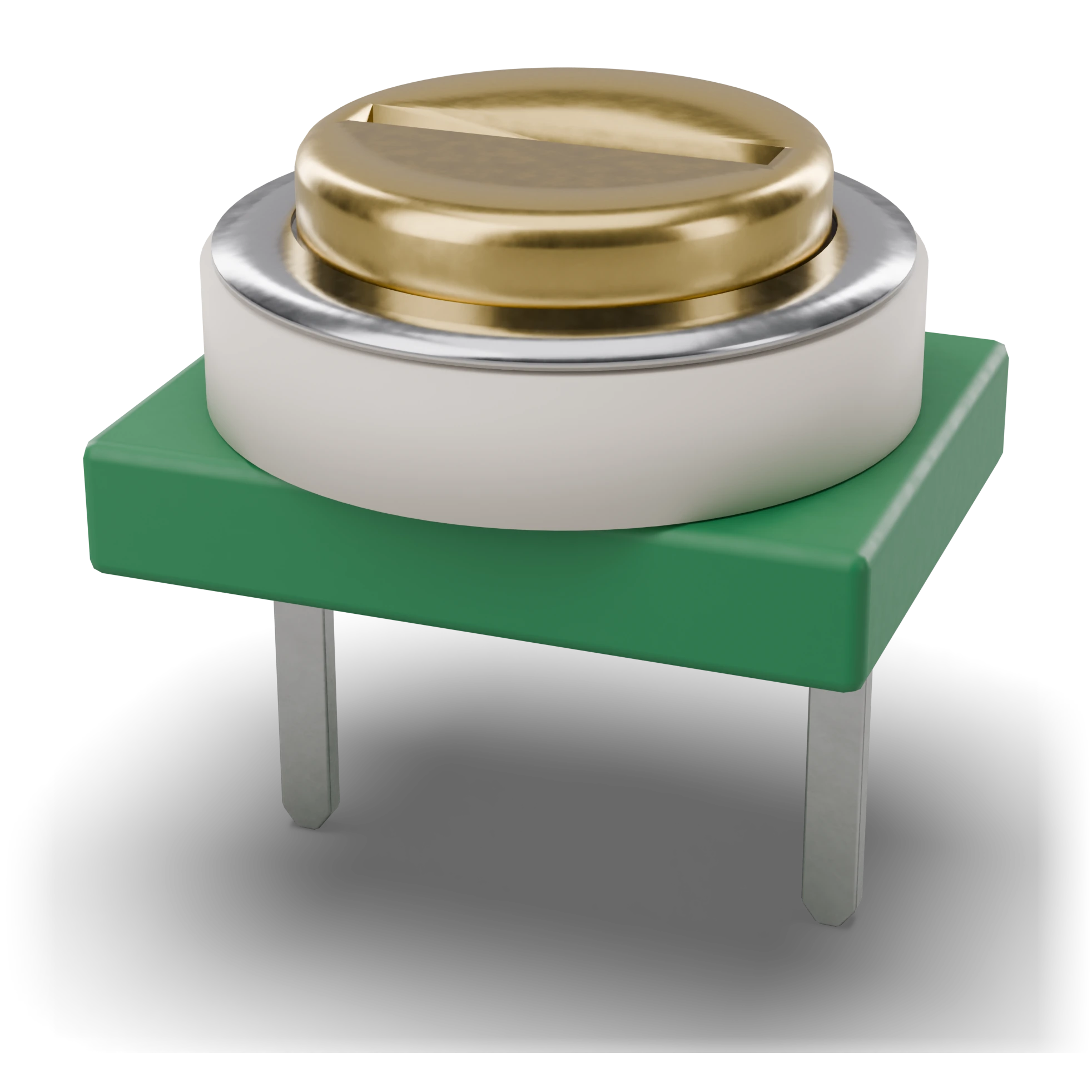 Ayarlı (trimmer) kondansatör · Dış görünüm